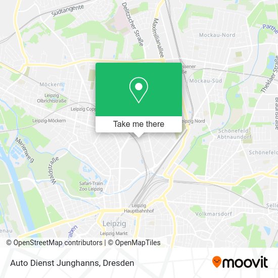 Карта Auto Dienst Junghanns
