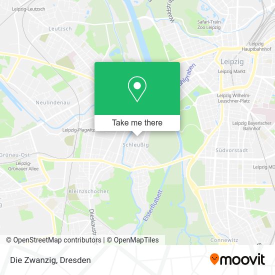 Карта Die Zwanzig