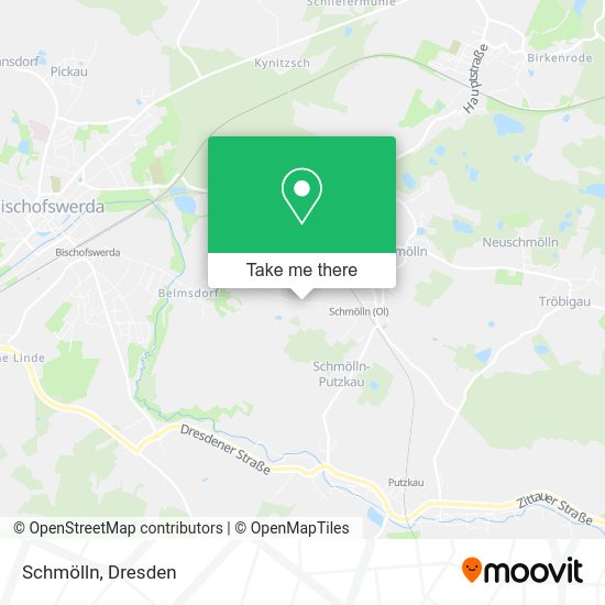 Карта Schmölln