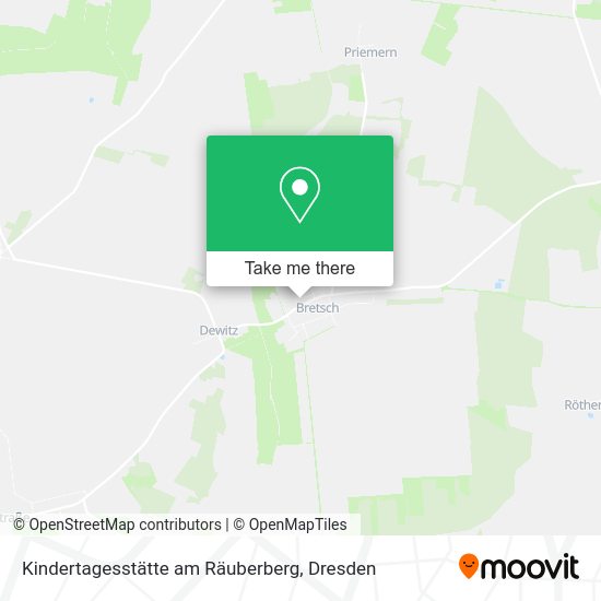 Карта Kindertagesstätte am Räuberberg