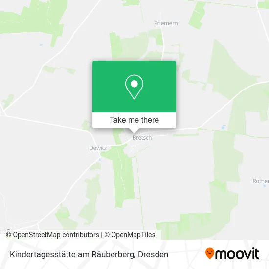 Карта Kindertagesstätte am Räuberberg