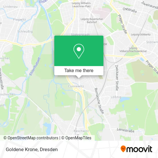 Goldene Krone map