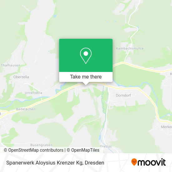 Карта Spanerwerk Aloysius Krenzer Kg