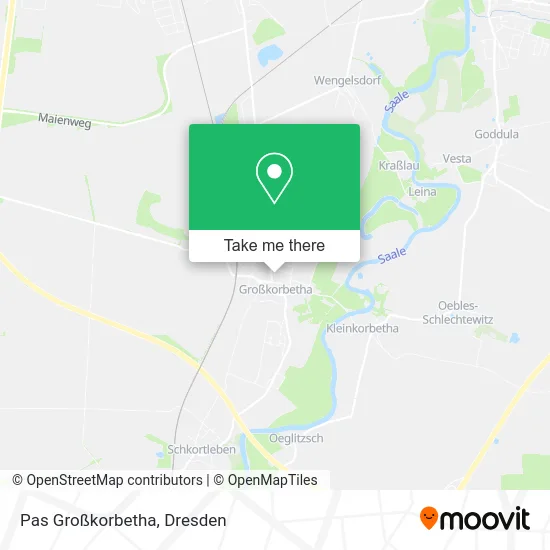 Карта Pas Großkorbetha