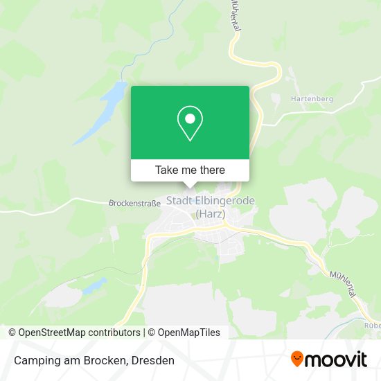 Карта Camping am Brocken