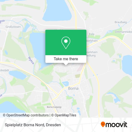 Карта Spielplatz Borna Nord