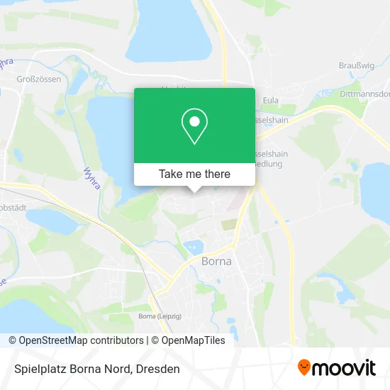 Карта Spielplatz Borna Nord