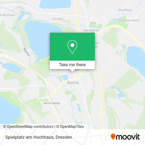 Карта Spielplatz am Hochhaus