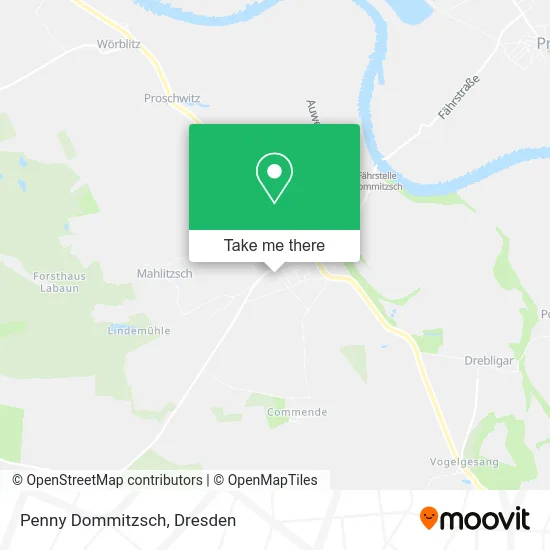 Карта Penny Dommitzsch