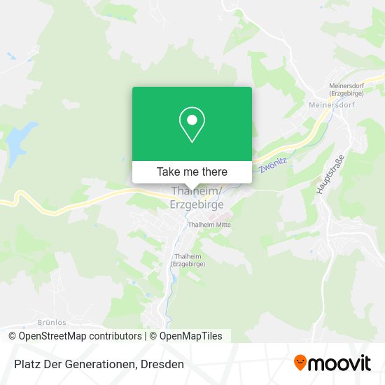 Карта Platz Der Generationen