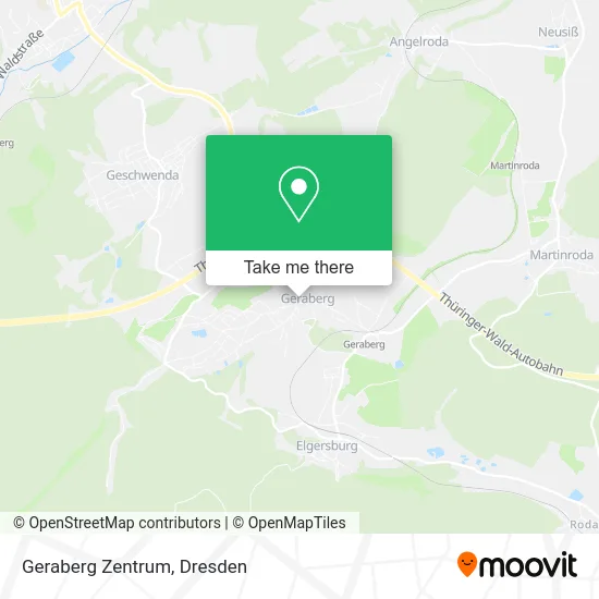 Карта Geraberg Zentrum