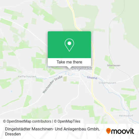 Карта Dingelstädter Maschinen- Und Anlagenbau Gmbh