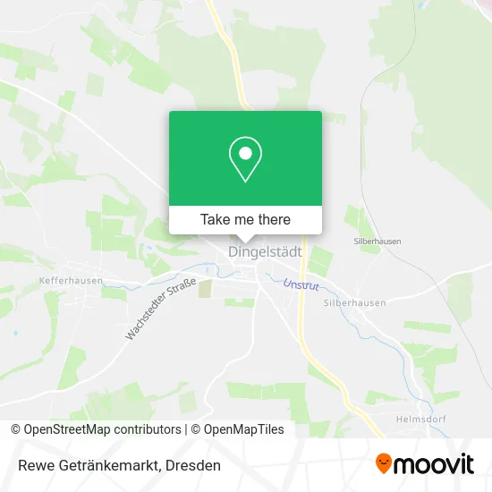 Карта Rewe Getränkemarkt