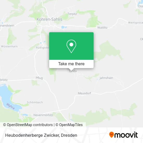 Карта Heubodenherberge Zwicker