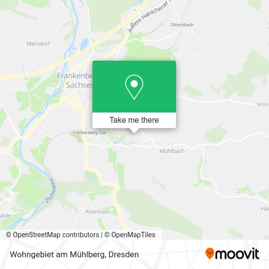 Карта Wohngebiet am Mühlberg