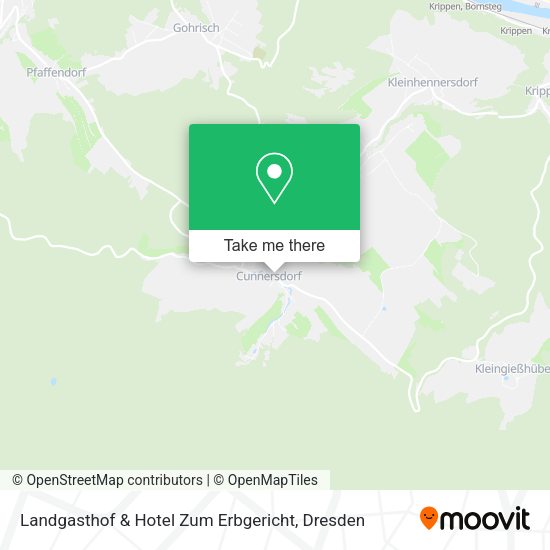 Карта Landgasthof & Hotel Zum Erbgericht