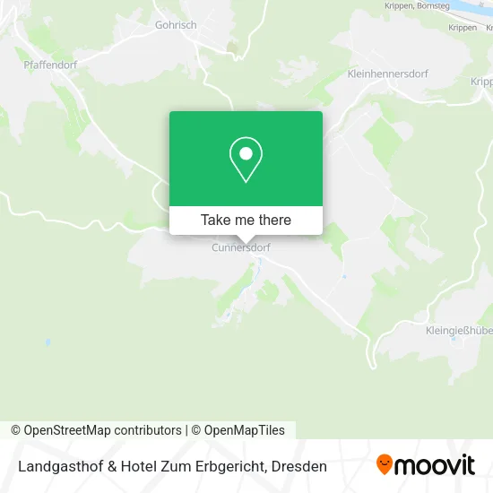 Карта Landgasthof & Hotel Zum Erbgericht