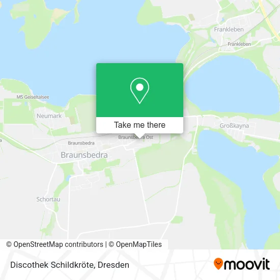 Карта Discothek Schildkröte