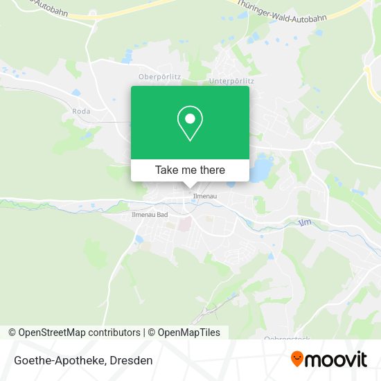 Карта Goethe-Apotheke