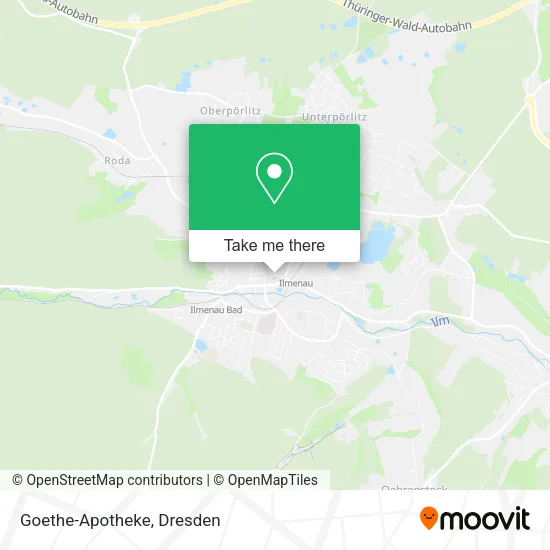 Карта Goethe-Apotheke