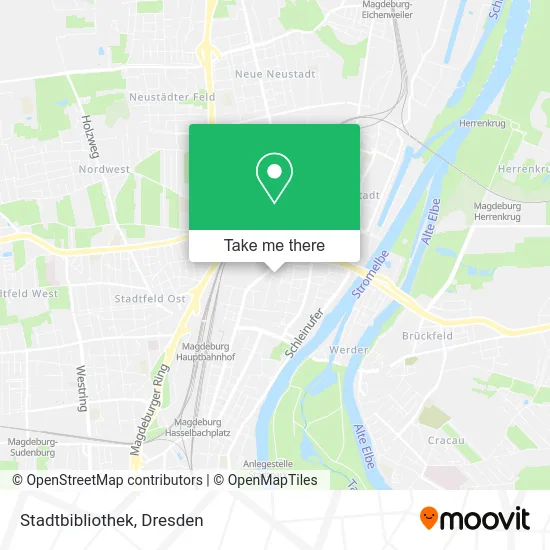 Карта Stadtbibliothek