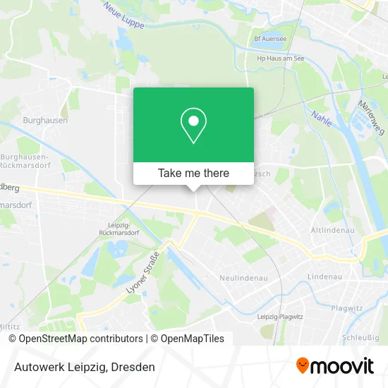 Карта Autowerk Leipzig