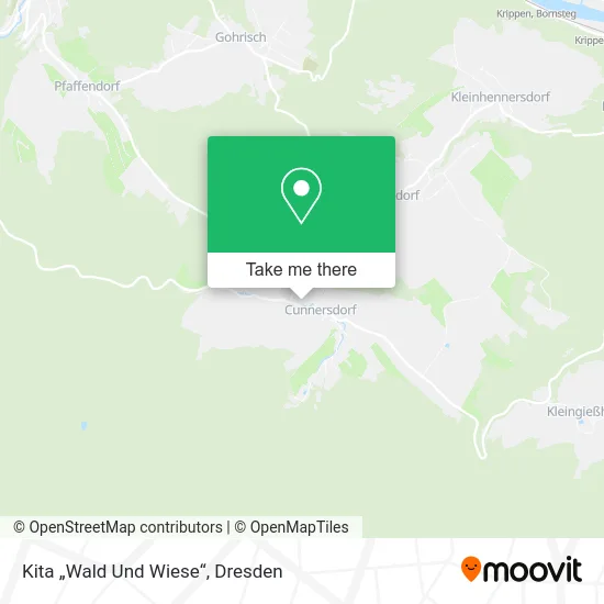 Карта Kita „Wald Und Wiese“