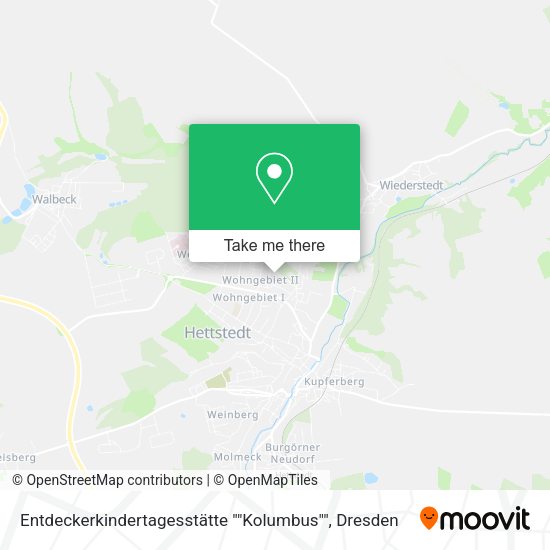 Карта Entdeckerkindertagesstätte ""Kolumbus""