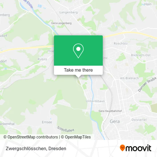 Карта Zwergschlösschen