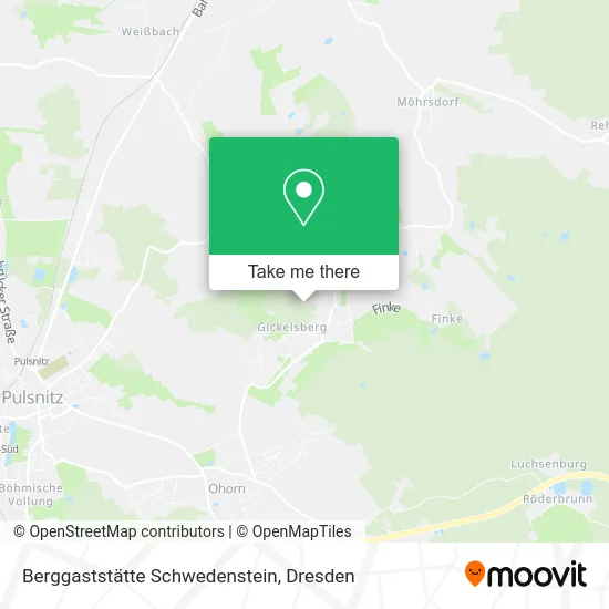 Карта Berggaststätte Schwedenstein