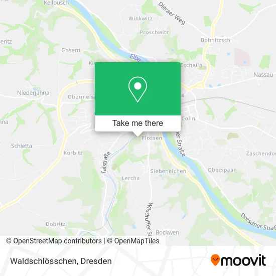 Карта Waldschlösschen
