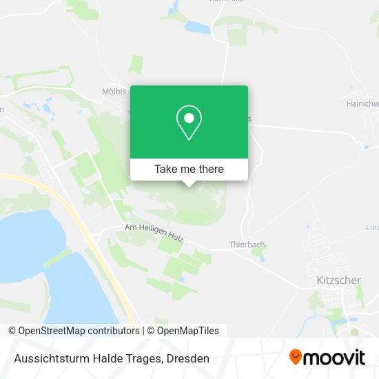 Карта Aussichtsturm Halde Trages