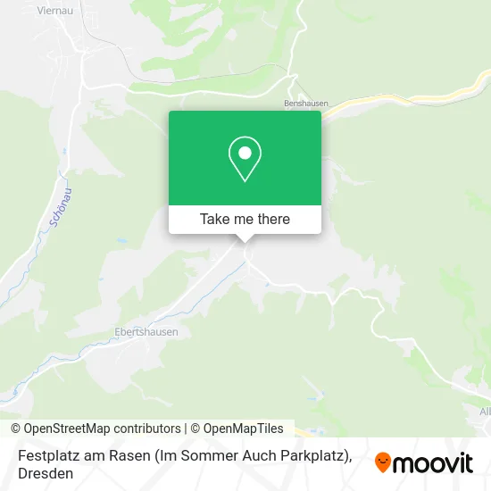 Карта Festplatz am Rasen (Im Sommer Auch Parkplatz)