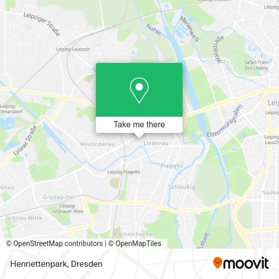 Карта Henriettenpark