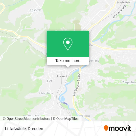 Карта Litfaßsäule