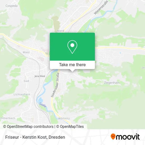 Карта Friseur - Kerstin Kost