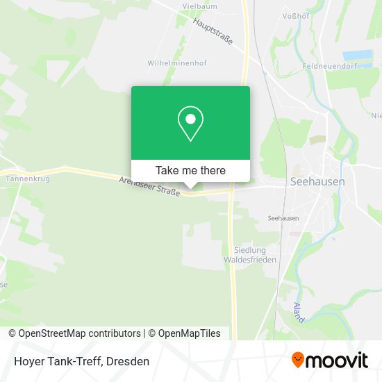 Карта Hoyer Tank-Treff