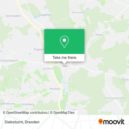 Карта Diebsturm
