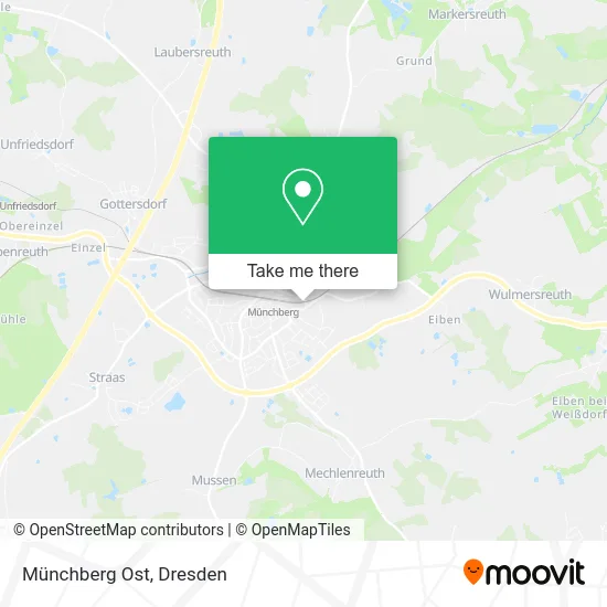 Карта Münchberg Ost