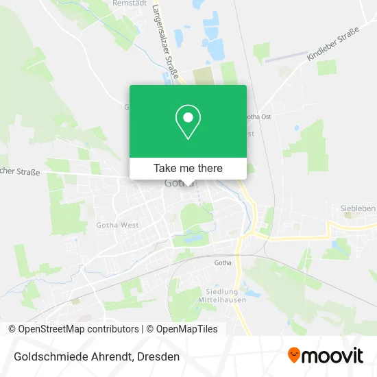 Карта Goldschmiede Ahrendt