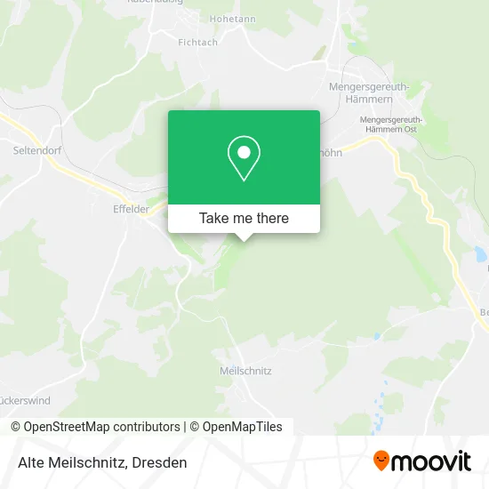 Карта Alte Meilschnitz