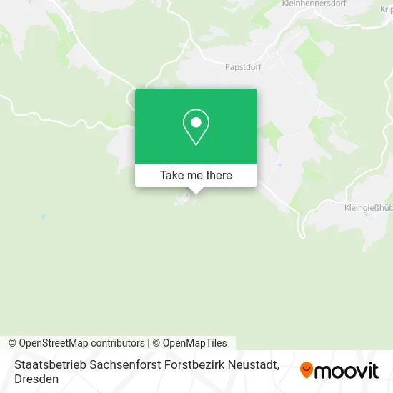 Карта Staatsbetrieb Sachsenforst Forstbezirk Neustadt