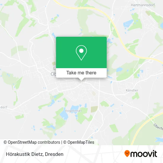 Карта Hörakustik Dietz