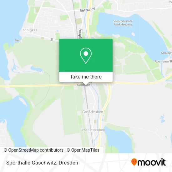 Карта Sporthalle Gaschwitz