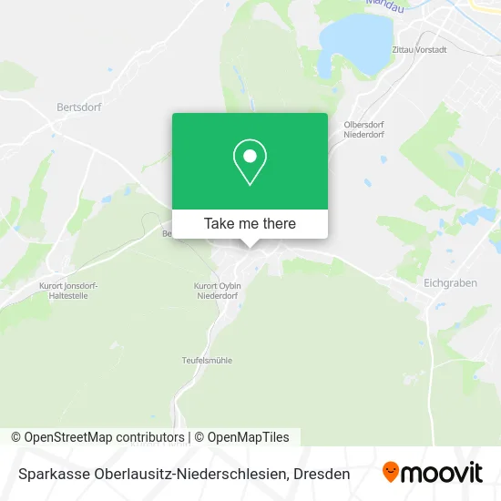 Карта Sparkasse Oberlausitz-Niederschlesien