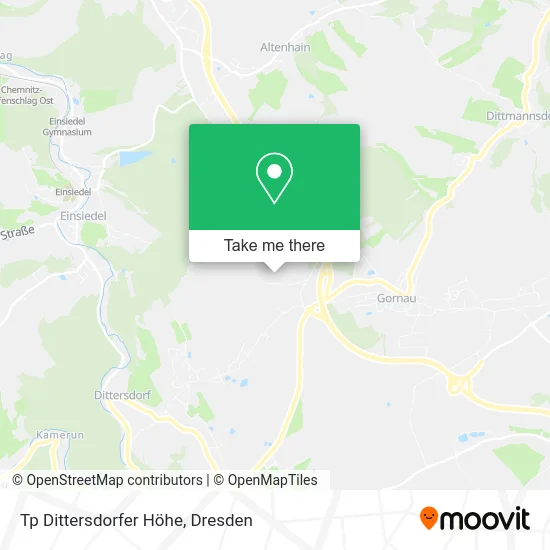 Карта Tp Dittersdorfer Höhe