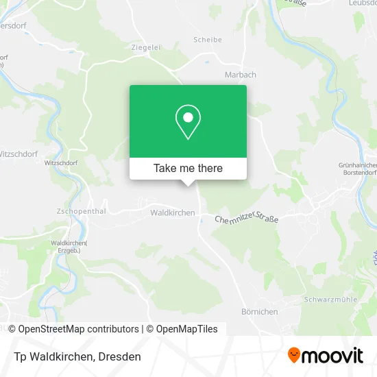 Карта Tp Waldkirchen