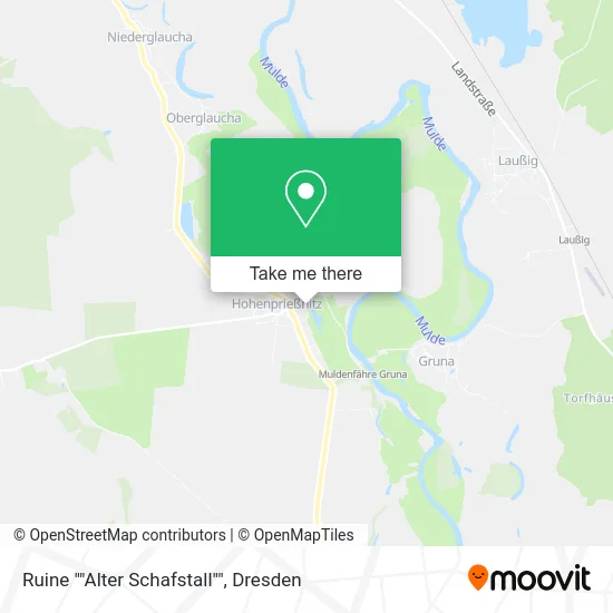 Карта Ruine ""Alter Schafstall""