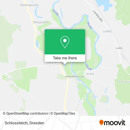 Schlossteich map