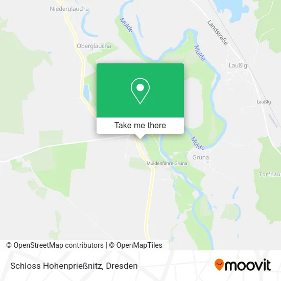 Schloss Hohenprießnitz map